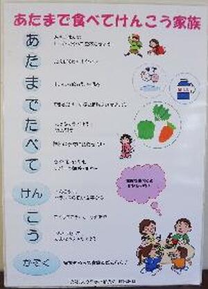 あたまで食べてけんこう家族