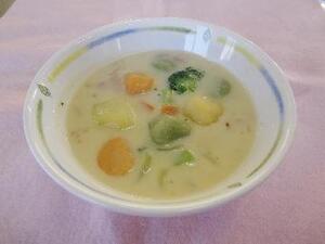 ミックスボール入り米粉シチュー