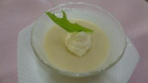 洋梨のプリン