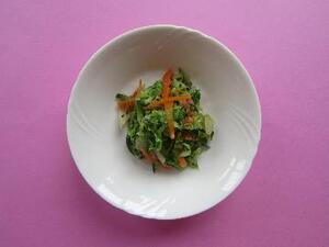 キャベツのセサミドレッシング