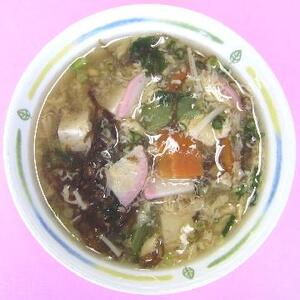 もずく入りかきたま汁